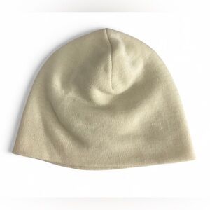 K&B Cream Beanie Hat Size OS